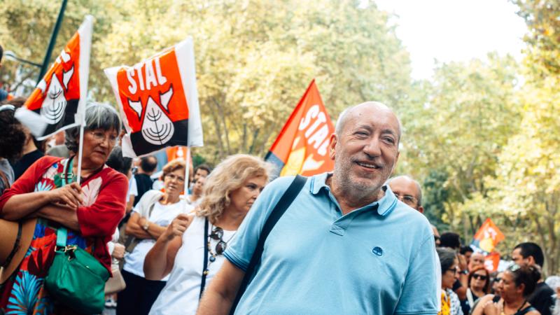 Jornada Nacional de Luta contra o Pacote Laboral Manifestação CGTP-IN