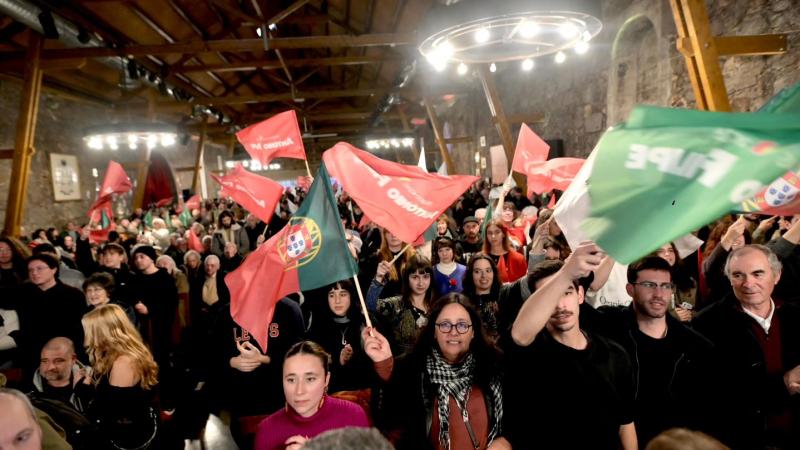 Comício em Vila Nova de Gaia