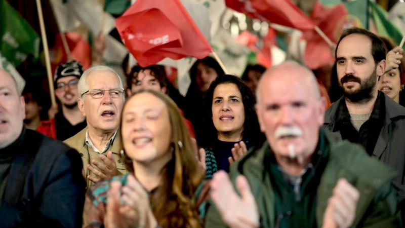 Comício em Vila Nova de Gaia